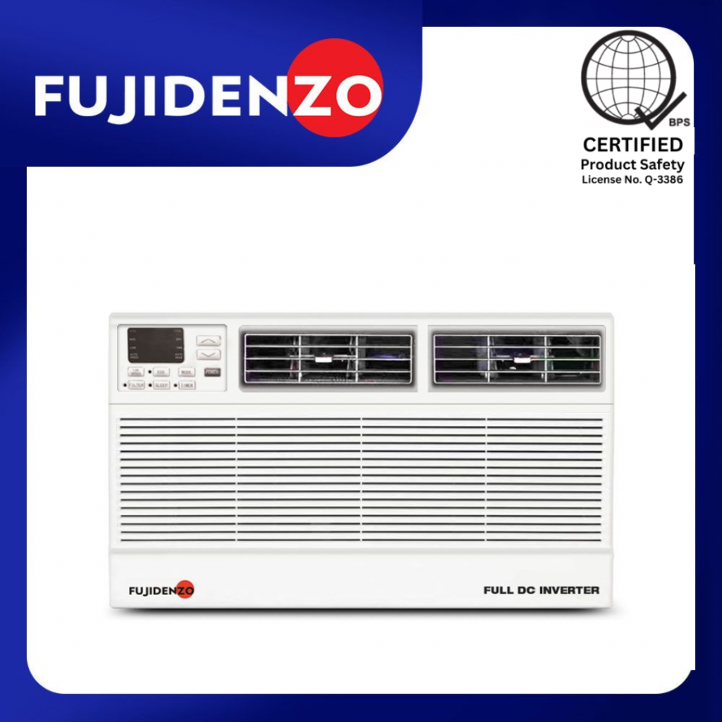 Fujidenzo Inverter Type Window Aircon IWAR75T 0.75hp