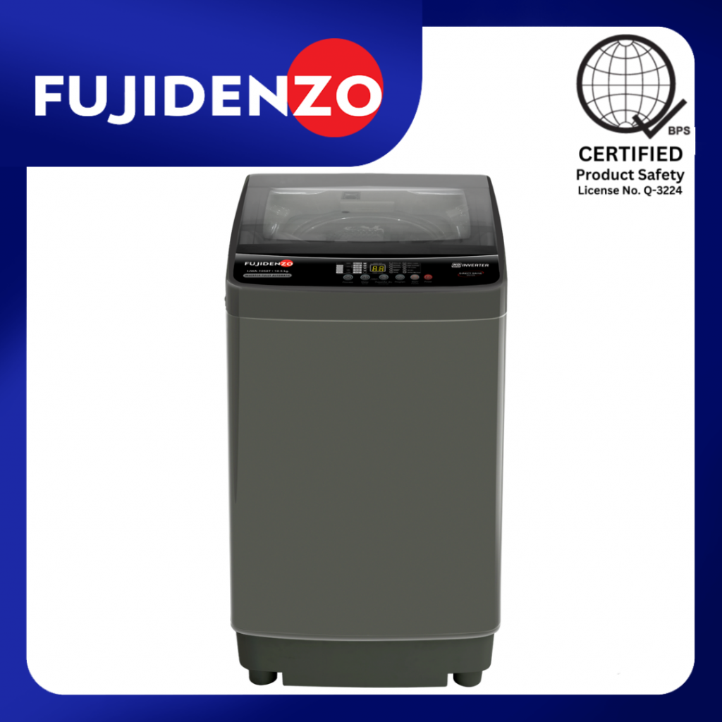 Fujidenzo Inverter Fully Automatic Washing Machine IJWA8800 VT 8.8 kg