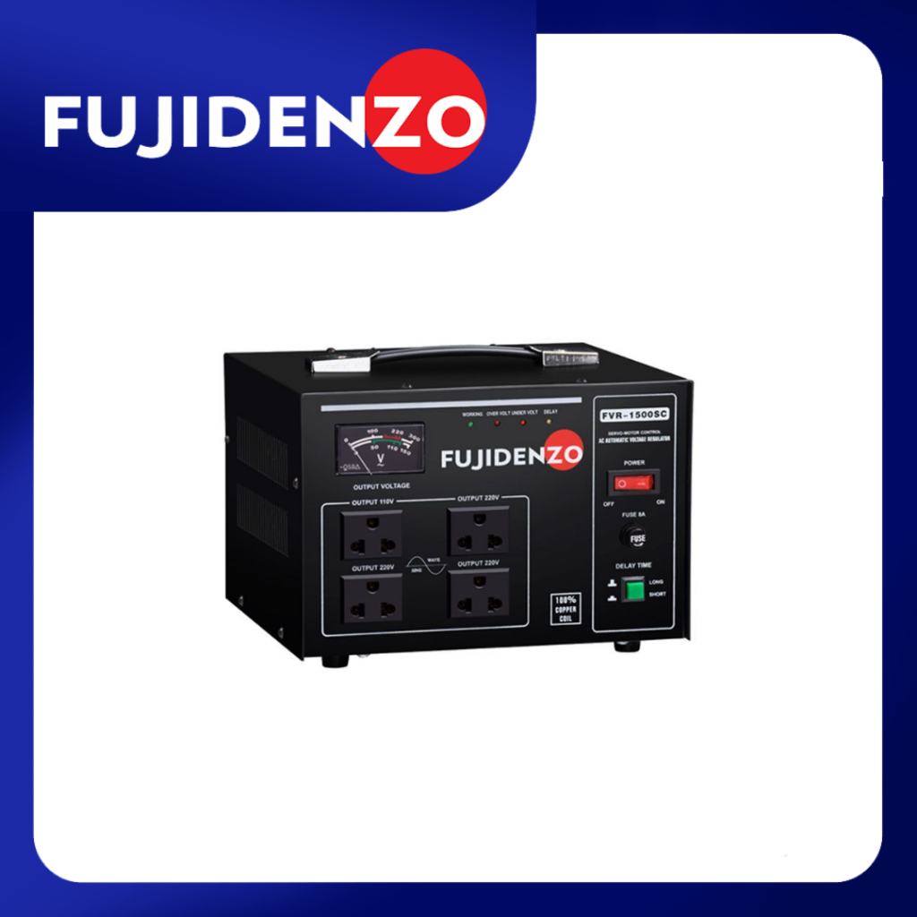 Fujidenzo Automatic Voltage Regulator 1500SC