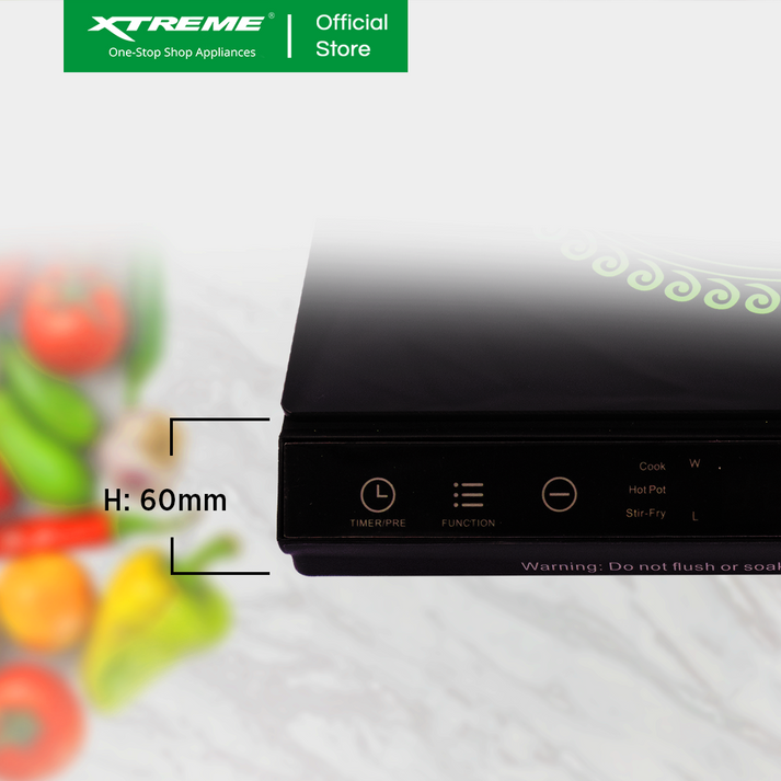 Xtreme Home Induction Cooker 1 Burner - Image 3