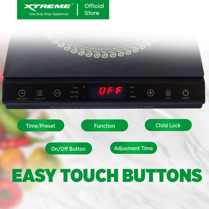 Xtreme Home Induction Cooker 1 Burner - Image 2