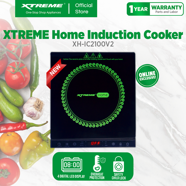 Xtreme Home Induction Cooker 1 Burner