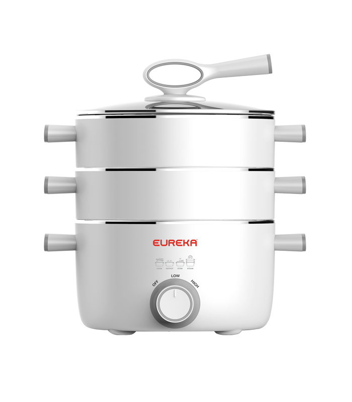 Eureka Electric Food Steamer 3-Layer 3L