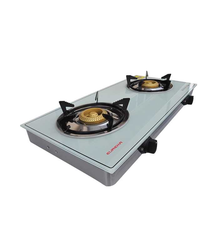 Eureka Glass Stove Double Burner Regular EGS GDR