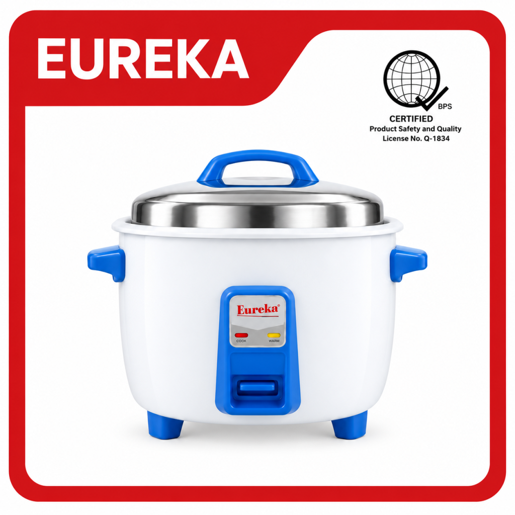 Eureka Drum Type Rice Cooker Heavy Duty Non-Stick Pot 15L Without Steamer