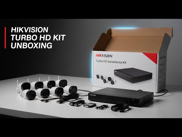 HIKVISION TURBO 8 CHANNEL KIT