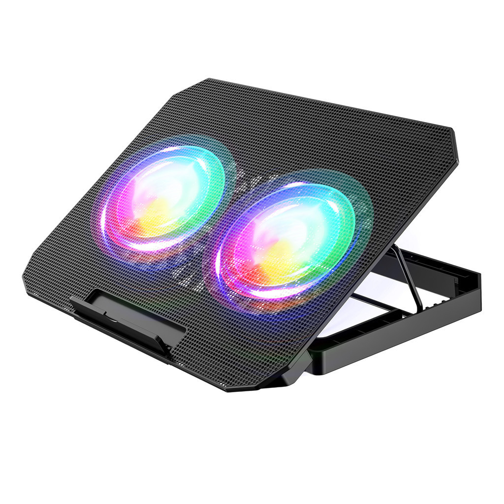 Inplay N33 Laptop Cooling Pad with 2 USB RGB fans
