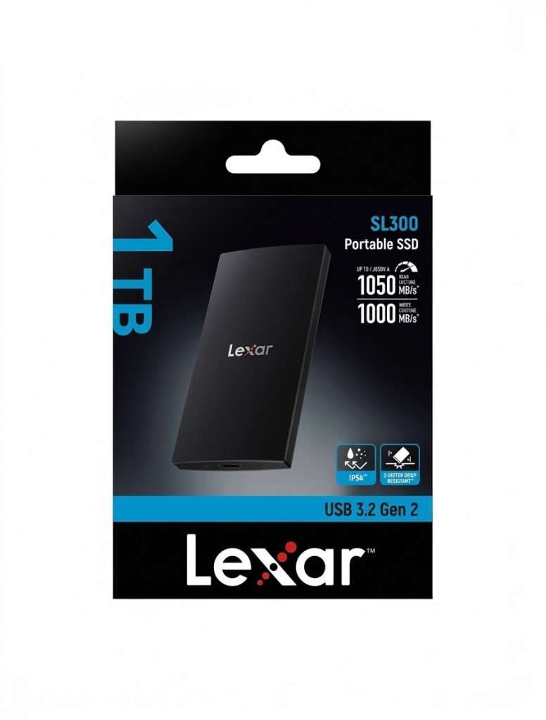 Lexar SL300 1tb Portable SSD