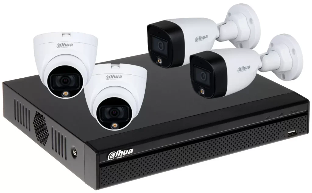 DAHUA 4 CHANNEL FULL COLOR KIT