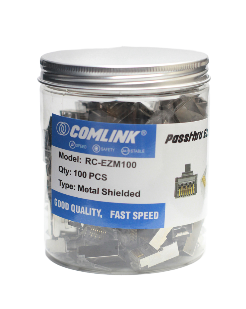 RJ45  PASSTHROUGH metal