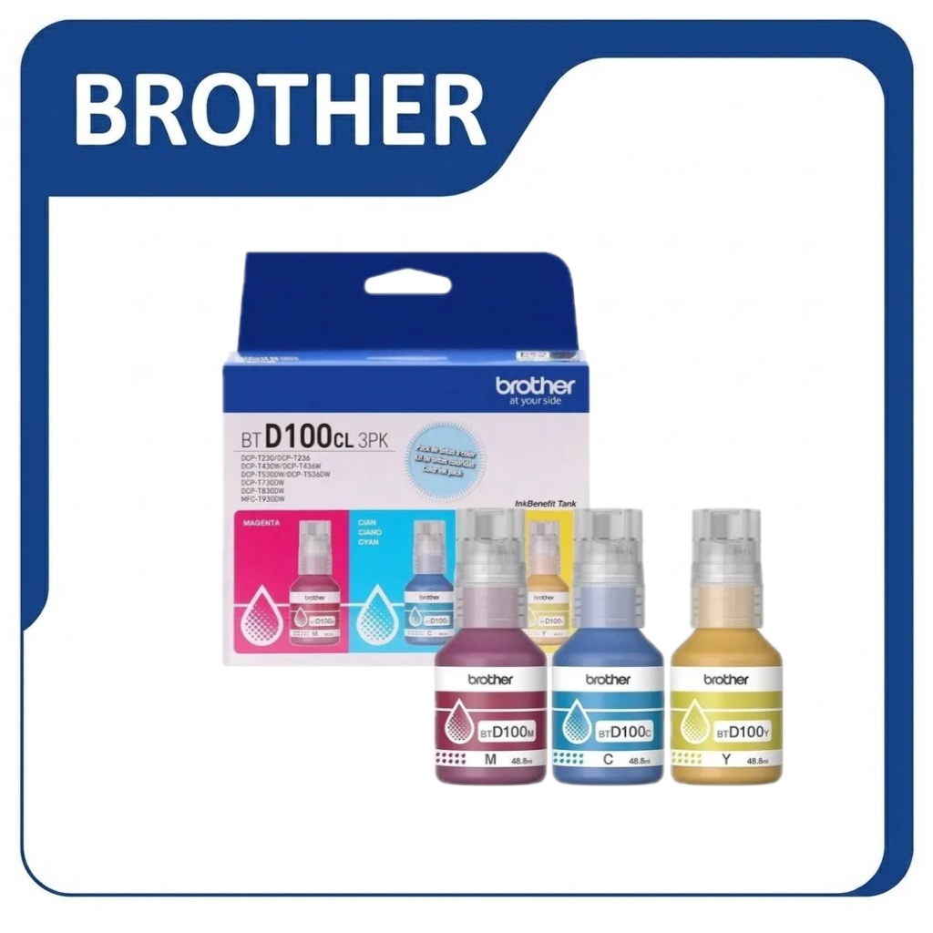 Brother Ink BTD100CL3PAK