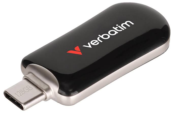 Verbatim Plectra USB C Flash Drive Black 64gb - Image 3