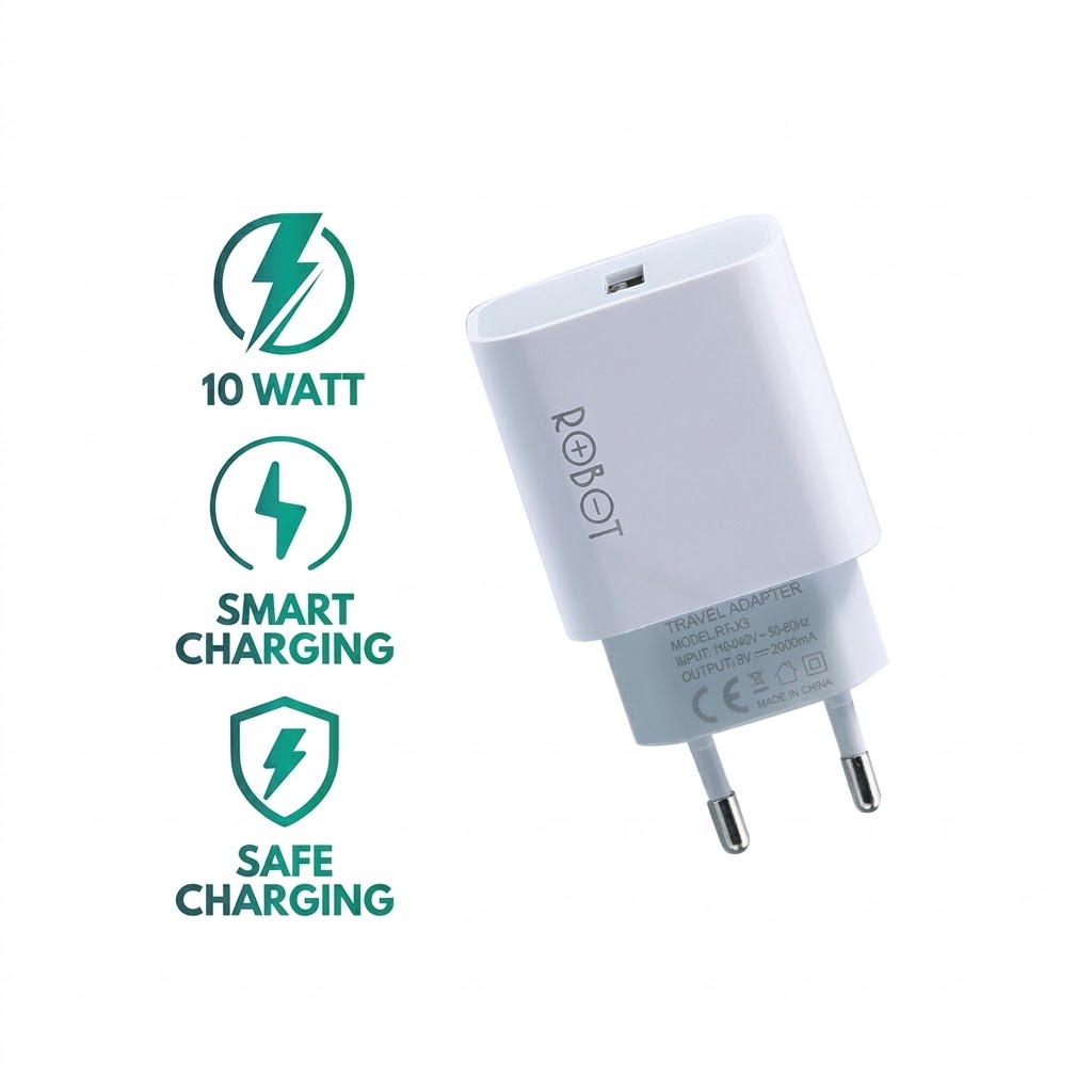 Robot Charger RT-K8U White