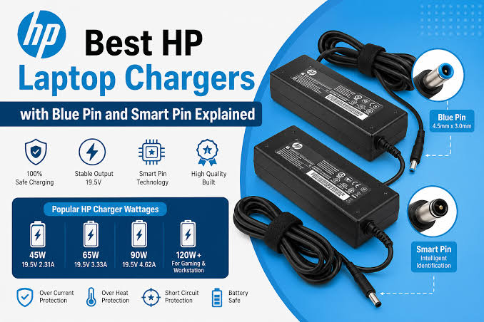 Laptop Charger HP 3.33 Circle