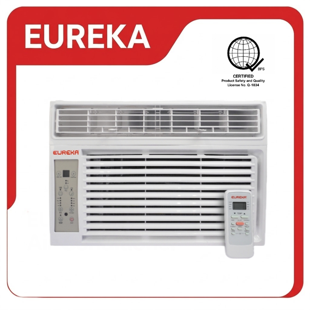 Eureka 1.0 hp Window Type Air Conditioner with Digital Remote