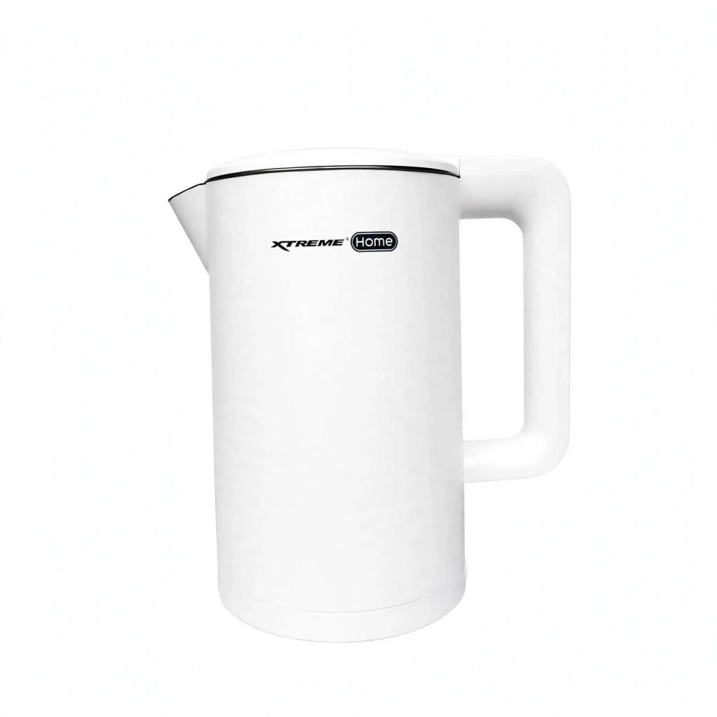 Xtreme Electric Kettle 1.7L Double Wall Close Handle White