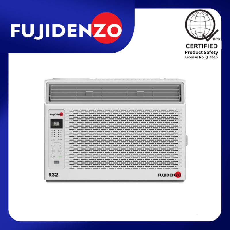 Fujidenzo 0.6HP Window Type Air Conditioner with Remote